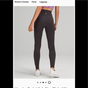 Size 12 Lululemon Wunder Train (Never worn)